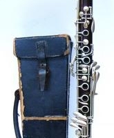 Vintage Clarinet in case by E J Albert Brussels - Sold for $149