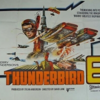 1968 Lonsdale & Bartholomew Thunderbird 6  British quad poster - approx 101cm wide - Sold for $248 - 2017