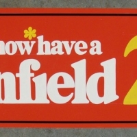 Vintage hand painted tin advertising sign - Anyhow, Have a Winfield - approx 305x955cm - Sold for $87 - 2017