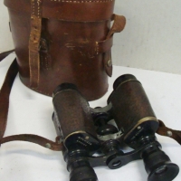 Aitchison London Vintage Field  Binoculars with leather case - Sold for $50 - 2017
