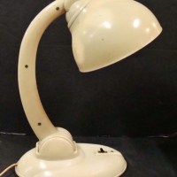 Art Deco cream Bakelite desk lamp - Sold for $99 - 2017