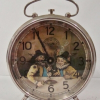 Vintage German Novelty Alarm clock with dice rolling mechanism - Sold for $180 - 2017