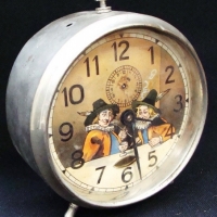 Vintage German Novelty Alarm clock with dice rolling mechanism AF - Sold for $50 - 2017