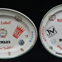 2 x vintage Diana Vitrified Hotel Porcelain advertising sample plates - Sold for $149 - 2017