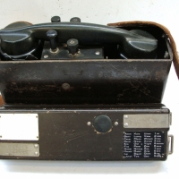 Vintage Ericsson field  linesman's telephone - Sold for $50 - 2017