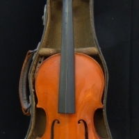 Vintage cased violin af - Sold for $37 - 2017