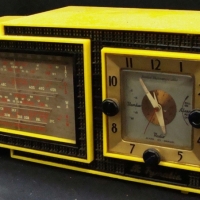 1960s yellow plastic STC Tymatic clock radio - Sold for $93 - 2017