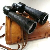 Barr & Stroud WW2 binoculars  7X CF30 in leather case - Sold for $75 - 2017
