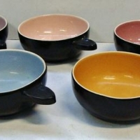 Group lot Guy Boyd Australian pottery ramekins - Sold for $37 - 2017