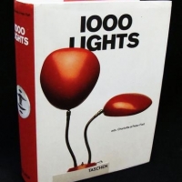 Hcover Reference volume - '1000 LIGHTS 20th Century Lighting' - pub by Taschen - Sold for $35 - 2017