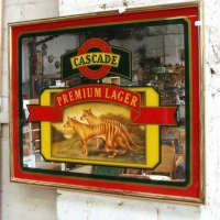 Vintage Cascade Premium Lager Advertising mirror - Sold for $149 - 2017