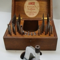 Vintage cased Lanco Watchmakers'  Staking Set - Australia - Sold for $93 - 2017