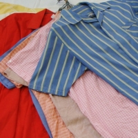 Group lot - Vintage men's short sleeved SUMMER SHIRTS - Fab Colours & printed designs, various sizes & labels incl NIGHT MOVES - Sold for $43 - 2017