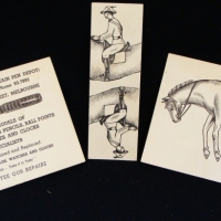 Vintage  pre WW1 Brain Teaser puzzle 'Light horseman' by Taft's' Pen supplies & stationers Melbourne - Sold for $27 - 2017