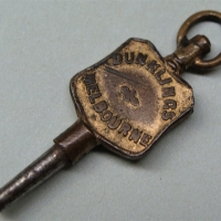 C1900 Watch key from Dunklings Melbourne - Sold for $25 - 2017