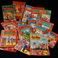 Box of 1970s comics including  Archie Jughead and Archie, Madhouse etc - Sold for $99 - 2017