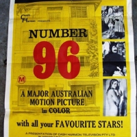 c1974 MAPS litho, 1 sheet movie poster - 'Number 96' - Sold for $224 - 2017