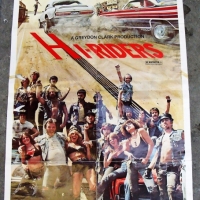 c1978 - R rated 1 sheet movie poster - 'Hi-Riders'  starring Mel Ferrer, etc - Sold for $124 - 2017