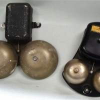 2 x Vintage telephone bells - 1965 AWA & GEC - Sold for $27 - 2017