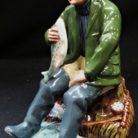 1965  Royal Doulton - A Good Catch  character Figurine -  HN 2258 - Sold for $87 - 2017