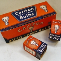 Box of NOS Carlton auto light bulbs - Sold for $50 - 2017