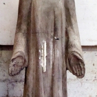 Large concrete Jesus figurine - af - Sold for $25 - 2017