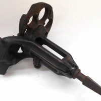 Unusual cast iron Hollow auger tenon cutter by C S Stearns & co Syracuse NY - Sold for $75 - 2017