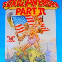 Vintage 'The Toxic Avenger Part II' movie poster - Sold for $62 - 2017