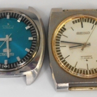 2 x c1970's Seiko watches incl Automatic 6119-7103 & 6602 -8060 - Sold for $56 - 2017