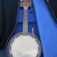 Vintage Australian made Wayne 'Harlem' short-scale banjo - Sold for $62 - 2017