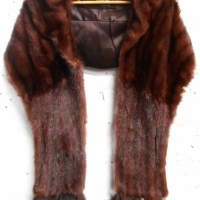 Vintage 'Seymours of Collins St Melbourne' mink fur stole - Sold for $27 - 2017