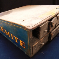 C1900 Alemite lubricants advertising cabinet with drawers - Sold for $87 - 2017