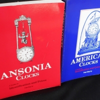 2 x Clock reference books Ansonia Clocks & American Clocks - Sold for $35 - 2017