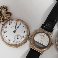 3 x Watches incl EPNS pocket watch with enamel dial & Seiko Automatic wristwatch - Sold for $35 - 2017