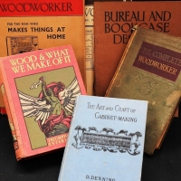 Group of Cabinet Making Books incl 1891 The Art & craft of cabinet making, Wood and What we make of it, The complete woodworker etc - Sold for $25 - 2017