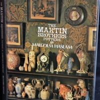 HC book The Martin Bros potters by Haslam - Sold for $50 - 2017