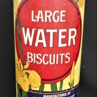 1910s MacFarlane Lang & Co Large Wafer biscuits paper label tin - Sold for $75 - 2018