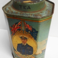 1927 Bushells tea tin celebrating the opening of federal parliament in Canberra - Sold for $149 - 2018