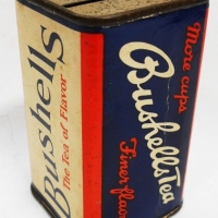 1940s Bushells Tea tin bank  money box tin with paper label - Sold for $186 - 2018