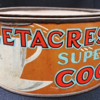 1930s Sweetacres Superfine Cocoa tin Sydney by R Hughes - Sold for $56 - 2018