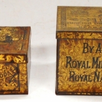 2 x English Tobacco tins in Gold Flake boxes - Pioneer brand & La Rose Cigarettes - Sold for $50 - 2018