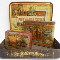 3 x Tam O'Shanter Tobacco tins 1920 - 1950s - Sold for $37 - 2018
