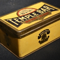 Large 1920s 1Lb Temple Bar Sweet slice Tobacco tin, Melbourne - Sold for $50 - 2018