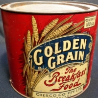 1920s Golden Grain The Breakfast food Cresco Melbourne - 100oz - Sold for $149 - 2018