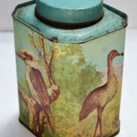Vintage 1930s Bushells Tea Tin with raised Australian animals - Sold for $50 - 2018