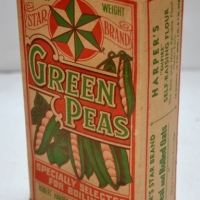 Vintage Boxed packet Star Brand Australian Green Peas - Fab Condition - Sold for $112 - 2018