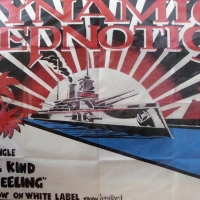 Original 1984 Dynamic Hepnotics new single poster Soul Kind Of Feeling - approx 79 x 104cm - Sold for $31 - 2018