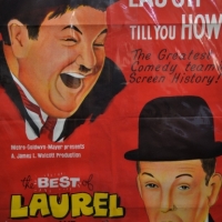 Vintage 1 sheet movie poster - The Best of Laurel & Hardy - Sold for $62 - 2018