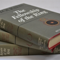 3 x Volume set The Lord of the Rings 2nd edition 5tth impression 1970 with price clipped DJs - Sold for $50 - 2018