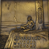 Australian Natural History Bronze plaque by Stokes Melbourne - Sold for $93 - 2018